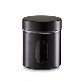 Contenitore Alimentare in Vetro 600 Ml Nero