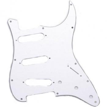 11-Hole Stratocaster SSS Pickguard with Screws