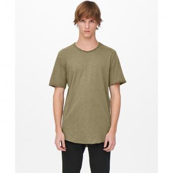 Only & Sons Camiseta de manga corta para hombre