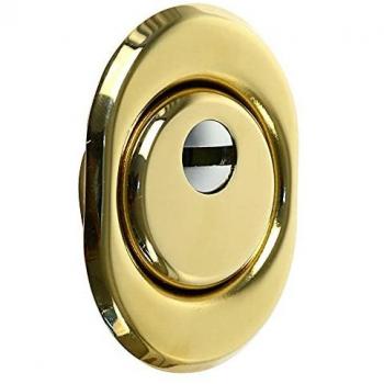 Protection anti-perçage pour serrures 25 mm – Ø 50 mm laiton