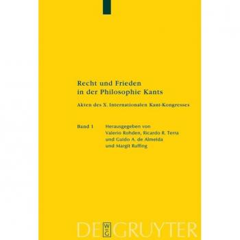 Recht und Frieden in der Philosophie Kants