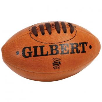 Mini Vintage Gilbert Rugby Ball – Size 1 – Tan