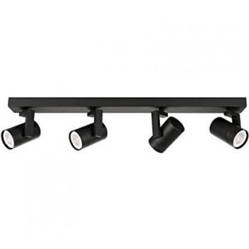 Netlighting Spiela Modern Ceiling Spotlight Bar, GU10 - ITLSPL-31993-4B-BK