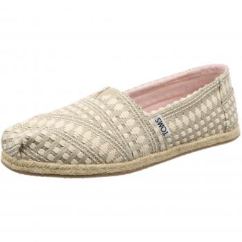 Toms Damen Slip‑On Alpargata Classic Weiß