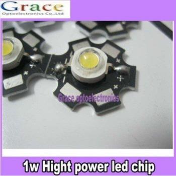 LED Star 20mm 1W Brillo Fuerte 13000‑15000K