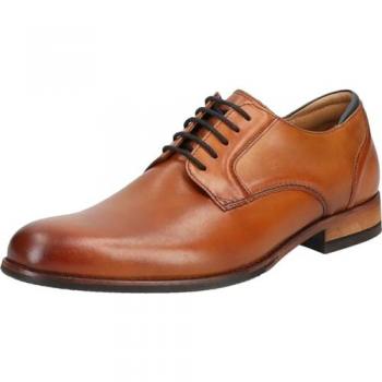 Chaussures Clarks Arlo Lace Cuir Marron Plat 45