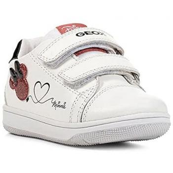 Geox New Flick B351HA 08502 B Scarpe da tennis bianche e rosse