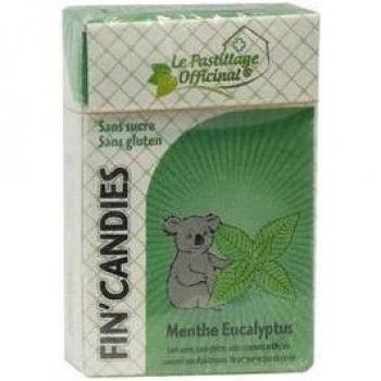 Fin'Candies Menthe Estipharm 20 Uts Sans Sucre