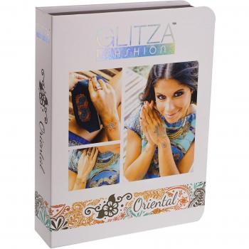 Knorrtoys GL7824 Glitza Fashion - Deluxe Set Oriental, Temporäre Tattoos für junge Erwachsene