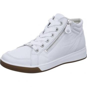 Schnürboots ARA ROM – Keilabsatz, weiß, Gr. 5 (38), Frauen