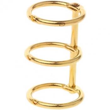 MetalClip 3‑Hole Binder Ring