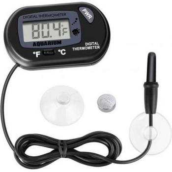 Reptile Tank Waterproof Digital Thermometer with Probe