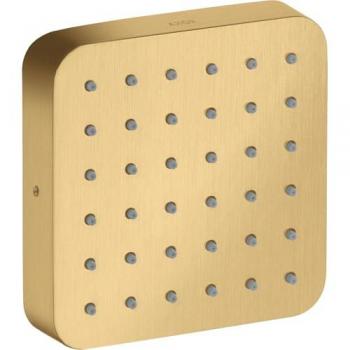 Ducha Integrada Axor Citterio E 12×12, Color Oro Pulido