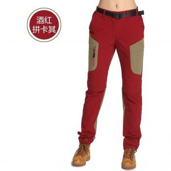 Pantalones largos para senderismo y acampada