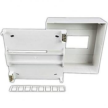 Distribuidor KanLux 1x8P/SM – Mesa de Pared Blanco 63A