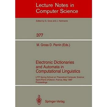 Electronic Dictionaries and Automata in Computational Linguistics
