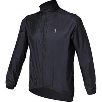 BBB BaseShield Regenjacke Schwarz