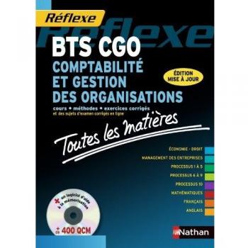 Toutes les matières - Comptabilité et gestion des organisations - BTS CGO