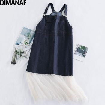 DIMANAF Ärmelloses Damenkleid in Übergröße