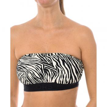 Top de bikini estilo bandeau Michael Kors