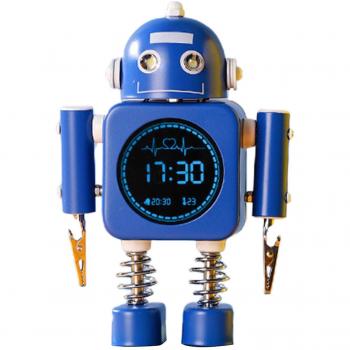 Despertador Digital Robot con Termómetro