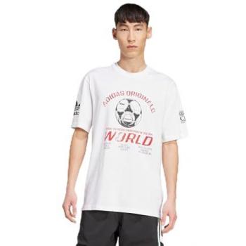 Adidas Originals 90s Football Tee JX3065 – Weiß, klassischer Rundhalsausschnitt
