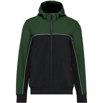 Giacca Lavoro SoftShell Bicolore Bionic Finish® – Nero/Argento 5XL