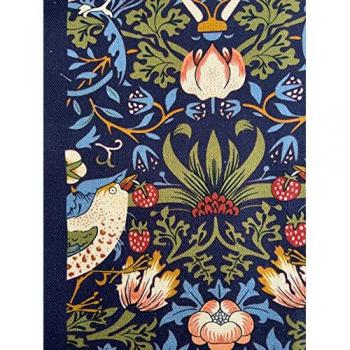 William Morris Navy Strawberry Thief Cotton Tea Towel