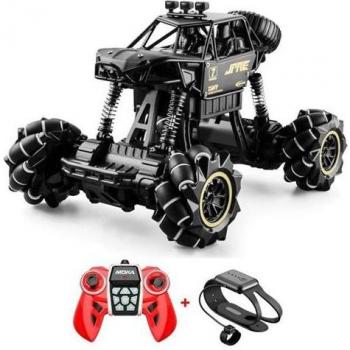 GreenBox Auto Acrobata Fuoristrada Cingolato 2,4 GHz Nero
