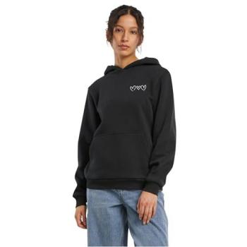 Sweatshirt Femme Miss Tee Toujours Confiance en Ton Cœur Noir XS