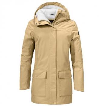 Giacca Isolata Schöffel Donne Rotterdam 40 Beige