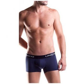 Mundo Unico Herren Boxer Short Kurz – Mikrofaser, Dunkelblau, S