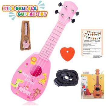 Ukulelé de Juguete Plástico 4 Cuerdas Q-GU05