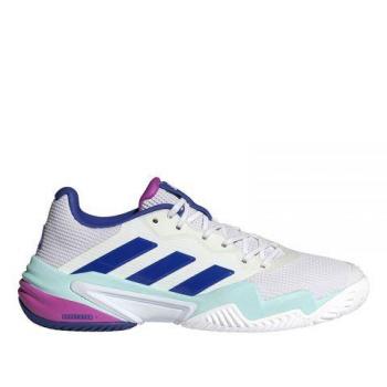 Adidas Barricade 13 Zapatilla Todas Las Superficies Hombres - Blanco, Azul