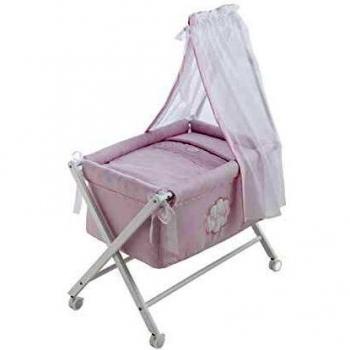 Minicuna Naf Naf con textil Tres Chic