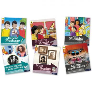 Oxford Reading Tree Explore with Biff, Chip and Kipper Level 8. Mixed Pack of 6