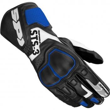 Spidi STS-3 Motorradhandschuhe - Schwarz Blau - 2XL - Herren