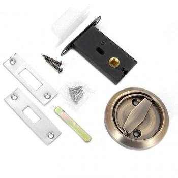 Serrure de porte coulissante discrète pour chambre