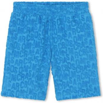 Bermuda Bébé en Tissu Éponge avec Ceinture Élastique - Marc Jacobs UNISEXE 3A Bleu