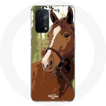 Oppo A74 5G Quarter Horse Brown Horse breed Case