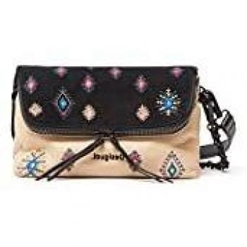 Desigual July Tribu Venecia Mini Black Shoulder Handbag for Women