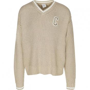Maglione V-neck Champion Beige Uomo Taglia L