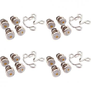 Ensemble Boucles 20 pièces – Extension Jean, Ceinture, Bouton, Réutilisable