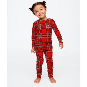 Conjunto Pijama Infantil Gap Navidad 100% Algodón Orgánico