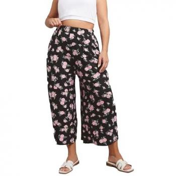 Jupe-culotte Midaxi Yours Curve en jersey noir