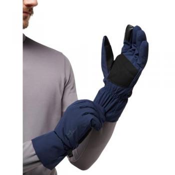 Guanti Fleece Highloft Jack Wolfskin Uomo Blu Notte