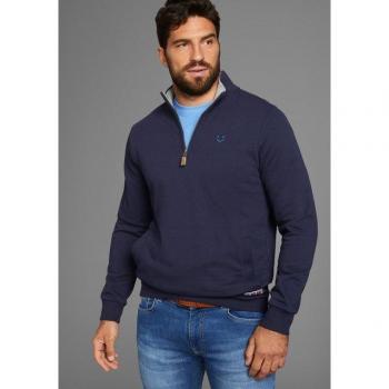 Marineblaues Sweatshirt DELMAO für Herren