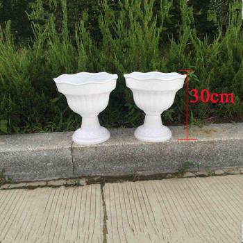 Set of 2 Decorative Plastic Pillars for Weddings