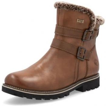 Winterboots REMONTE Gr. 37, braun Damen Schuhe Blockabsatz, Winterstiefelette, Outdorrschuh mit TEX-Membran