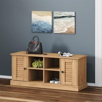 Vidaxl - Shoe Bench VIGO 106x35x45 cm Solid Wood Pine